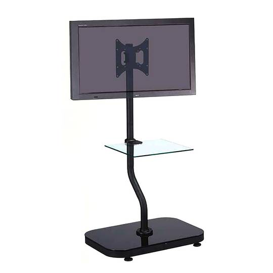 Supporto stand con scaffale allo schermo 17