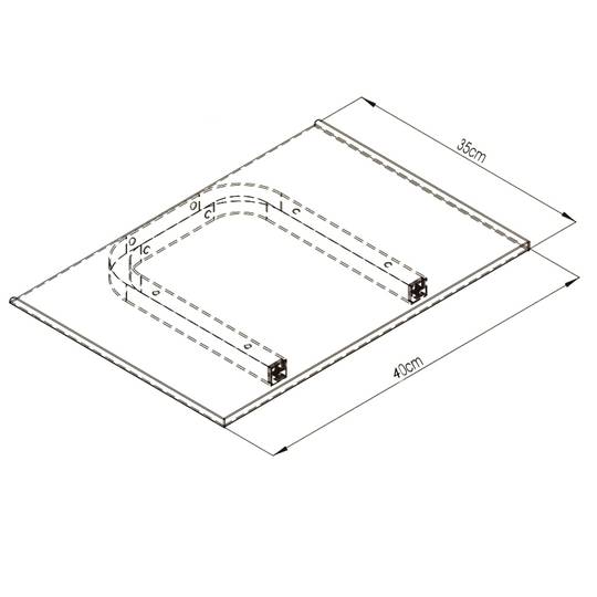 Glass Reggimensola OH07 (ACC-230)