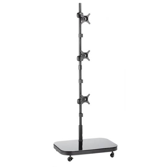 Supporto di TV VESA 50 75 100 per 3 schermi in verticale