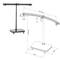 Soporte de TV VESA 50 75 100 para 3 pantallas en horizontal