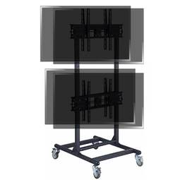 TV stand for 2x2 vertical screens 32