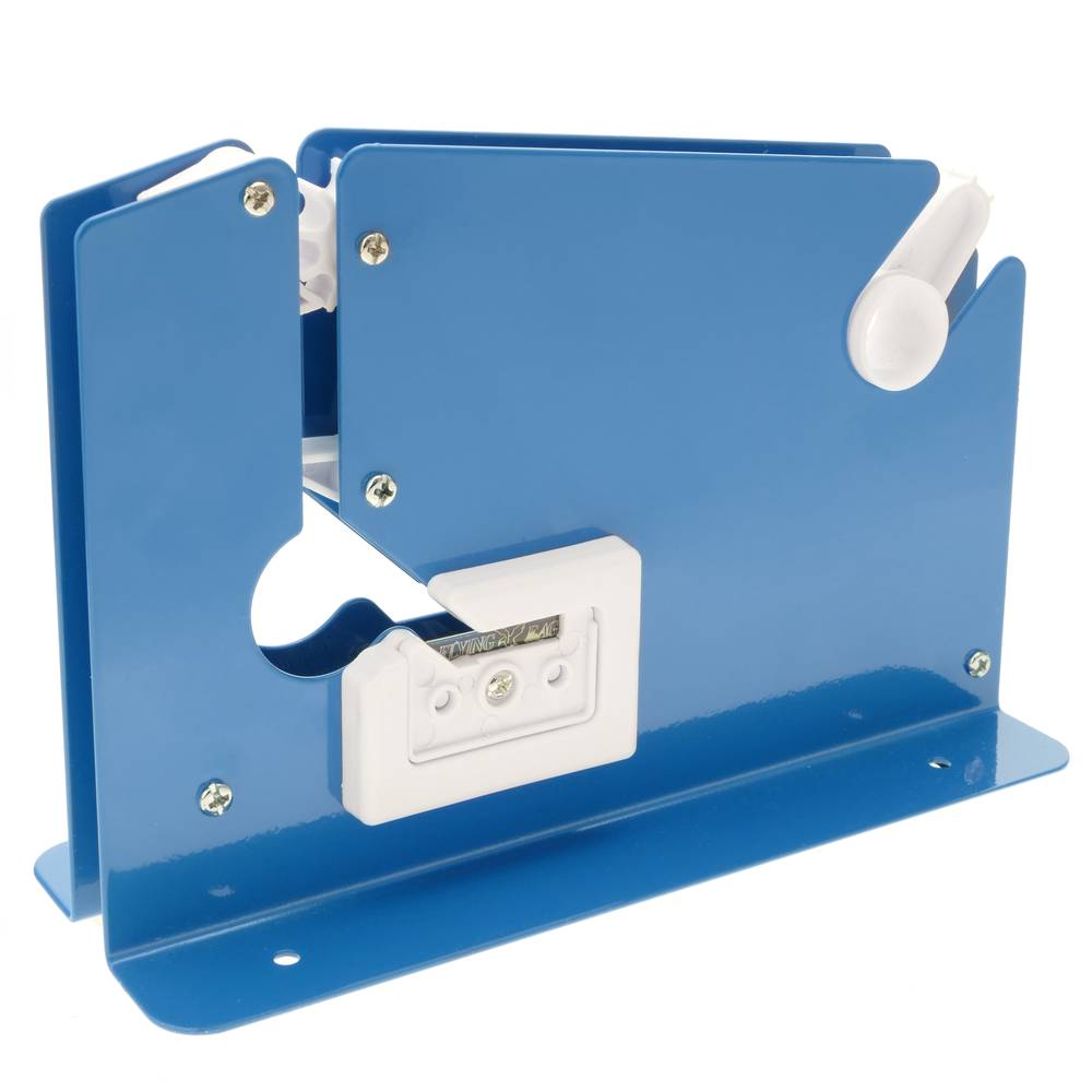 Bag neck sealer tape dispenser. Plastic bag sealer with 8 adhesive tapes -  Cablematic
