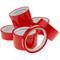 Rot Klebeband für Edelstahl Beutelverschliesser Beutelverschlussgerät Klebebandspender 24-pack