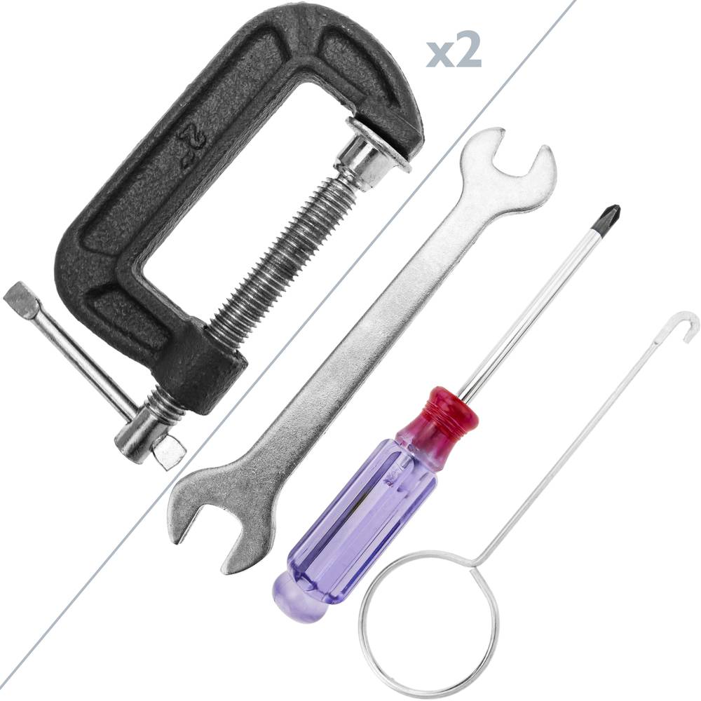 Manual clipper with lever. Bag and net sealer with metal staples HR-PSII