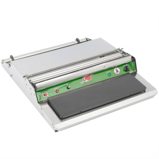 Máquina de envasado de comida con superficie térmica para bobina de film de plástico de 450 mm