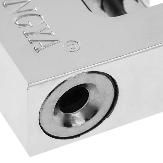 Candado de seguridad rectangular de acero con bayoneta 40mm