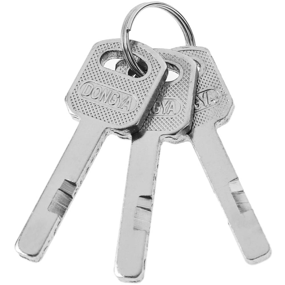 Security padlock rectangular steel with bayonette 40mm - Cablematic