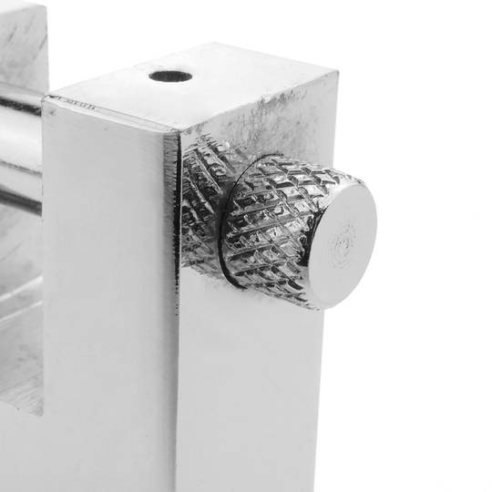 Rechthoekig stalen veiligheidshangslot met bajonet 60 mm