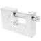 Security padlock rectangular steel with bayonette 90mm