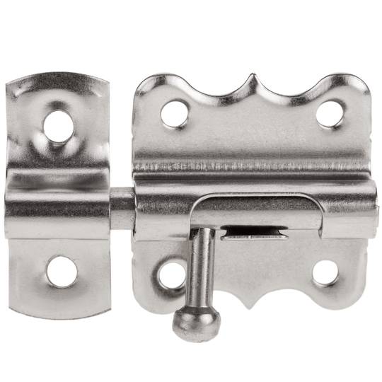 Pack de 5 unidades de perno para portas cromado 30 mm