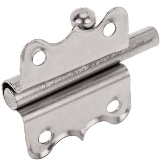 Pack de 5 unidades de perno para portas cromado 30 mm