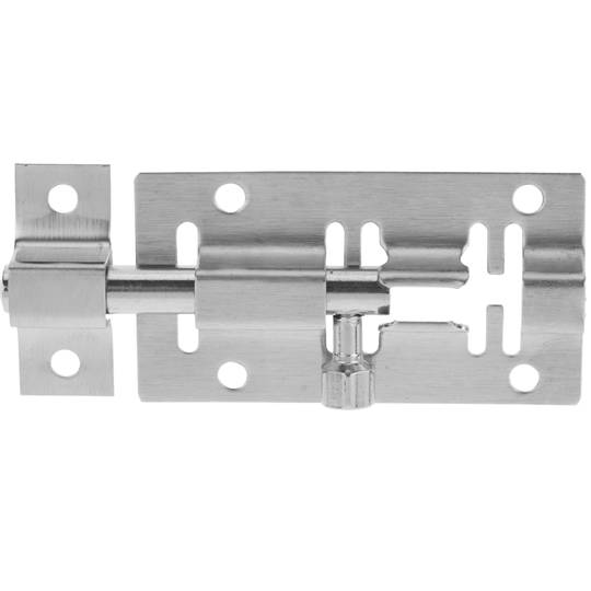 Lot de 5 unités de boulons pour portes couleur chrome 45 mm