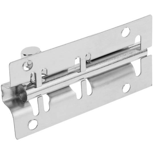 Lot de 5 unités de boulons pour portes couleur chrome 45 mm