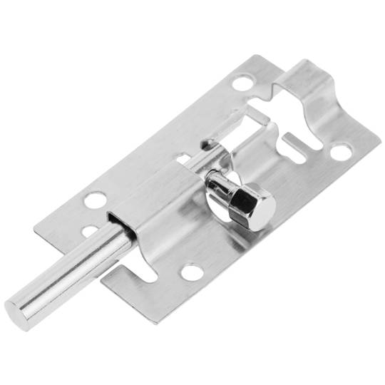 Lot de 5 unités de boulons pour portes couleur chrome 45 mm