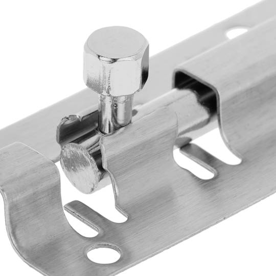 Lot de 5 unités de boulons pour portes couleur chrome 45 mm