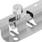 Lot de 5 unités de boulons pour portes couleur chrome 45 mm