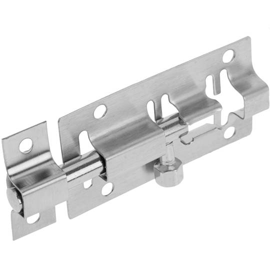 Lot de 5 unités de boulons pour portes couleur chrome 45 mm