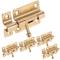Lot de 5 unités de pênes renforcés pour portes 50 mm couleur bronze