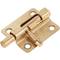 Lot de 5 unités de pênes renforcés pour portes 50 mm couleur bronze