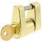 Security padlock with bayonette trailer coupler lock