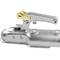 Security padlock with bayonette trailer coupler lock
