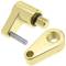 Security padlock with bayonette trailer coupler lock