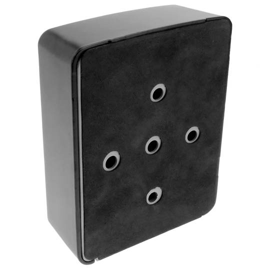ZHEGE Caja de cerradura de llave, caja de seguridad de 4 dígitos con  combinación de llaves con código reiniciable, caja de seguridad portátil  para
