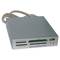 Panel 16en1 Lector Memoria + USB2.0 (Plata)