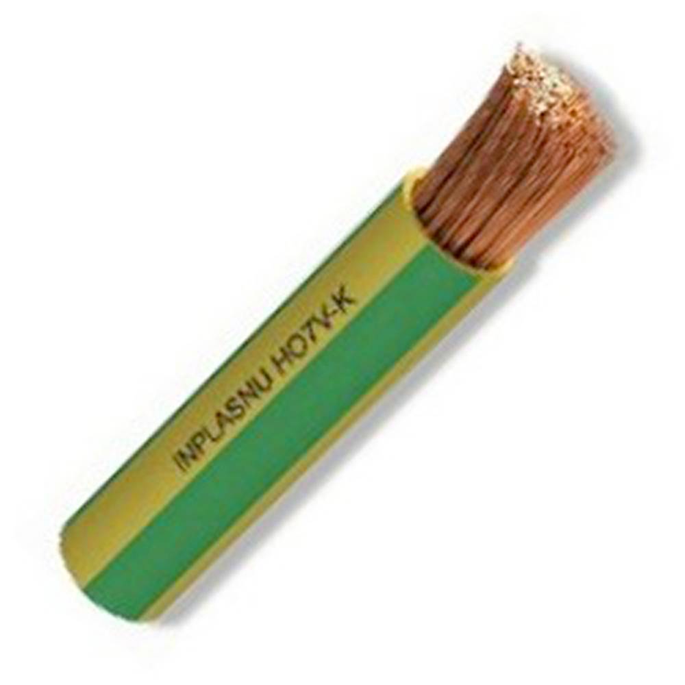Cable Eléctrico Unipolar 750V 1.5mm Amarillo/Verde 200m