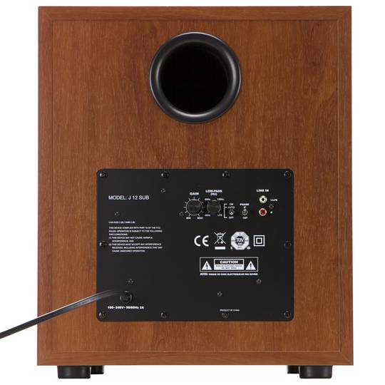 JAMO J 12 subwoofer wood color