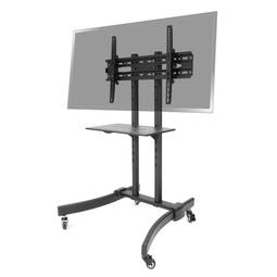 Soporte de pie con ruedas para pantalla plana TV LED LCD de 37