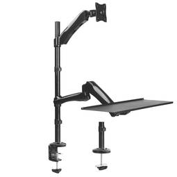 Supporto da tavolo per monitore tastiera mouse di 13