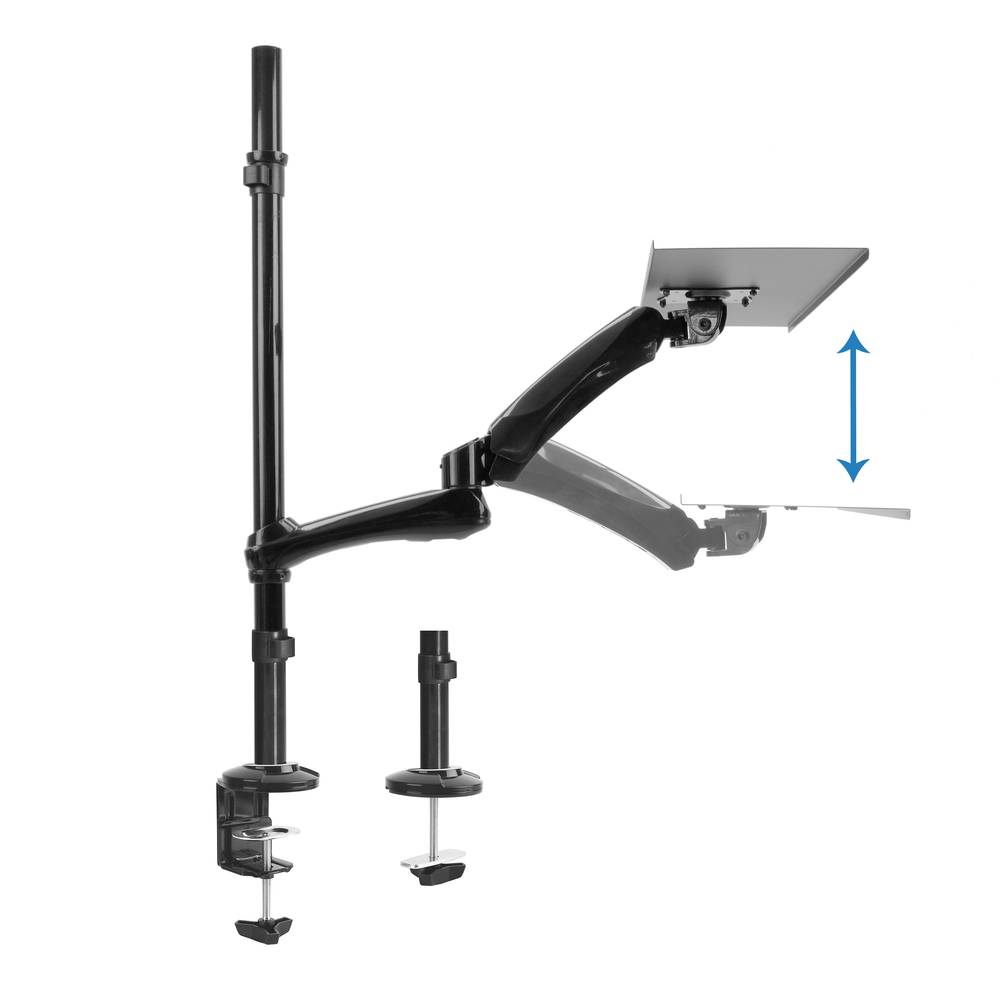 Desktop stand for monitor keyboard and mouse 13-27 inches adjustable