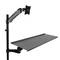Desktop stand for monitor keyboard and mouse 13-27 inches adjustable