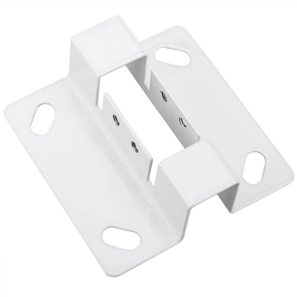 Plafond ou support mural pour projecteur mât 30 cm à 55 cm blanc