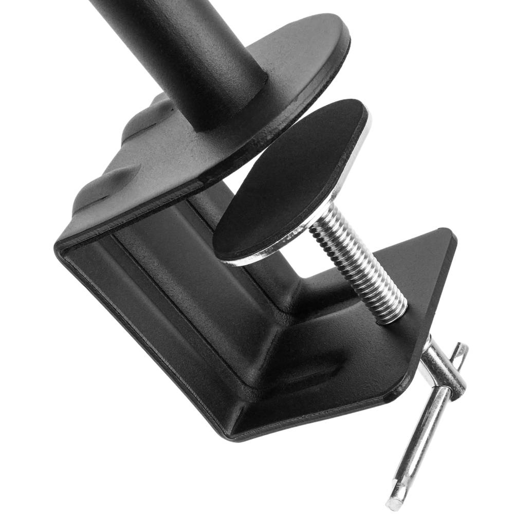 Tafel monitorstandaard. Staan voor twee VESA 75 100-schermen