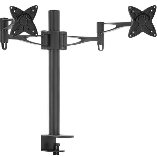 Suporte de mesa para 2 telas VESA 75/100 horizontal