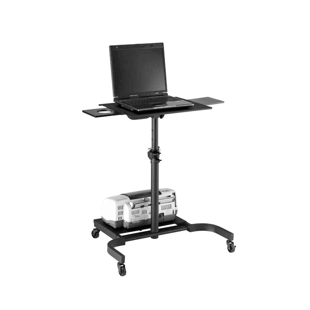 Hulpkar voor configureerbare notebookprojector met wielen