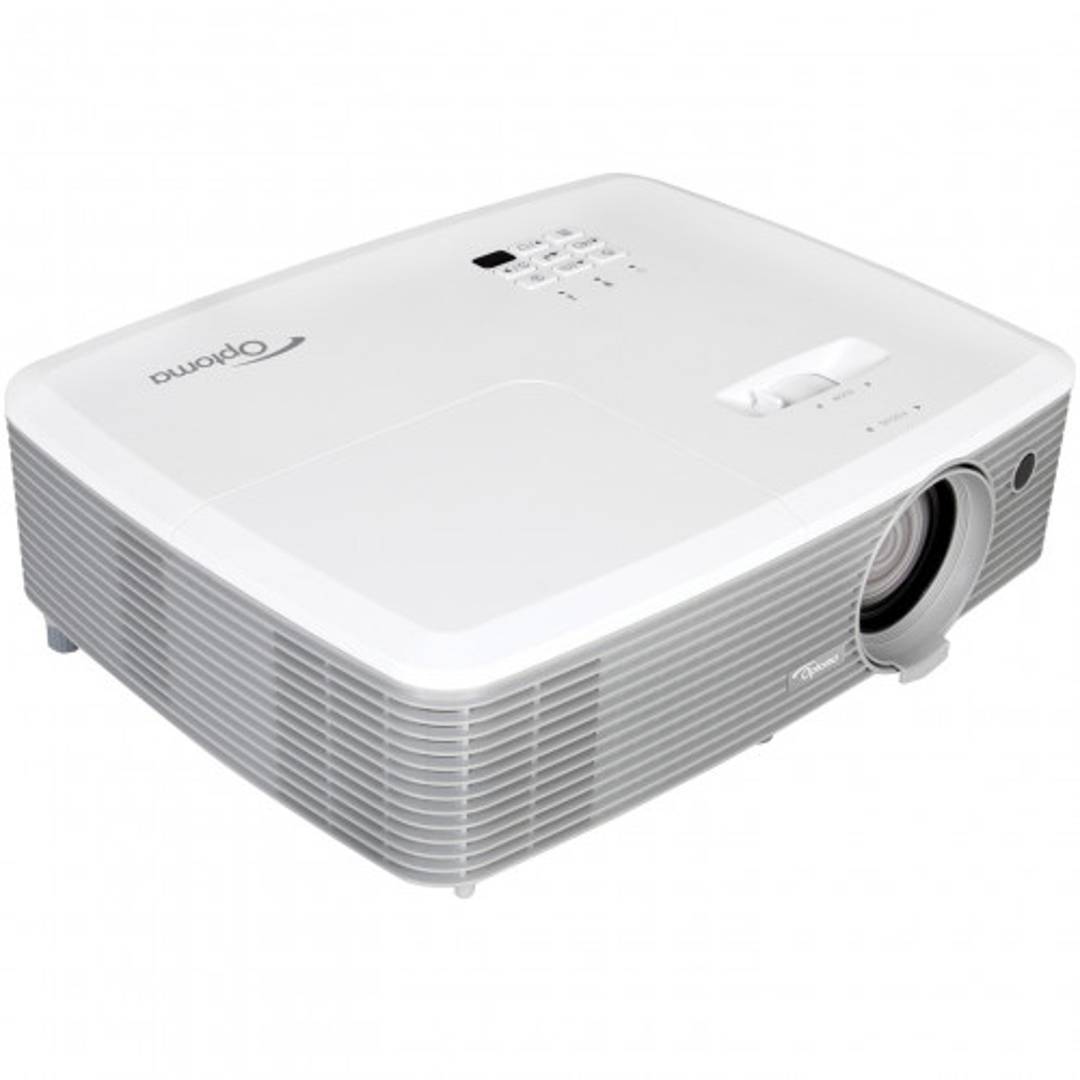 W400+ WXGA 1280x800 3D projector with 4000 ANSI lumens DLP gray Optoma 95.78L01GC0E