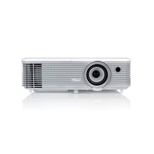 W400+ WXGA 1280x800 3D projector with 4000 ANSI lumens DLP gray Optoma 95.78L01GC0E