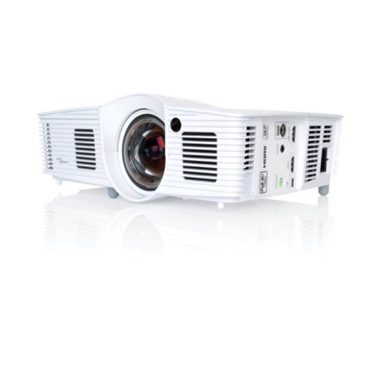 Projector GT1080E FHD 1920x1080 3D de 3000 lúmens ANSI DLP blanc Optoma 95.8ZF01GC2E