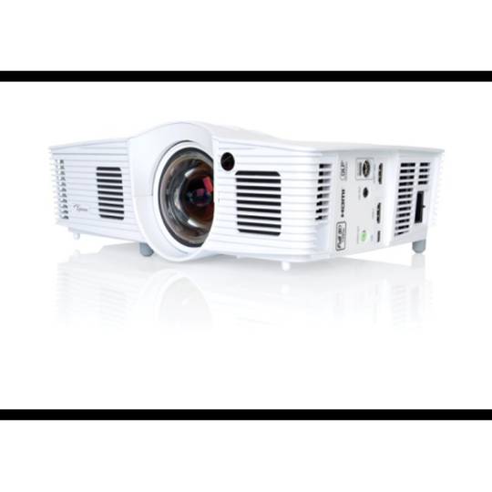 Projector GT1080E FHD 1920x1080 3D de 3000 lúmens ANSI DLP blanc Optoma 95.8ZF01GC2E