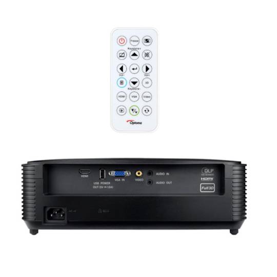 S336 SVGA 800x600 3D Projector 4000 ANSI Lumens DLP Black Optoma E9PD7D101EZ2