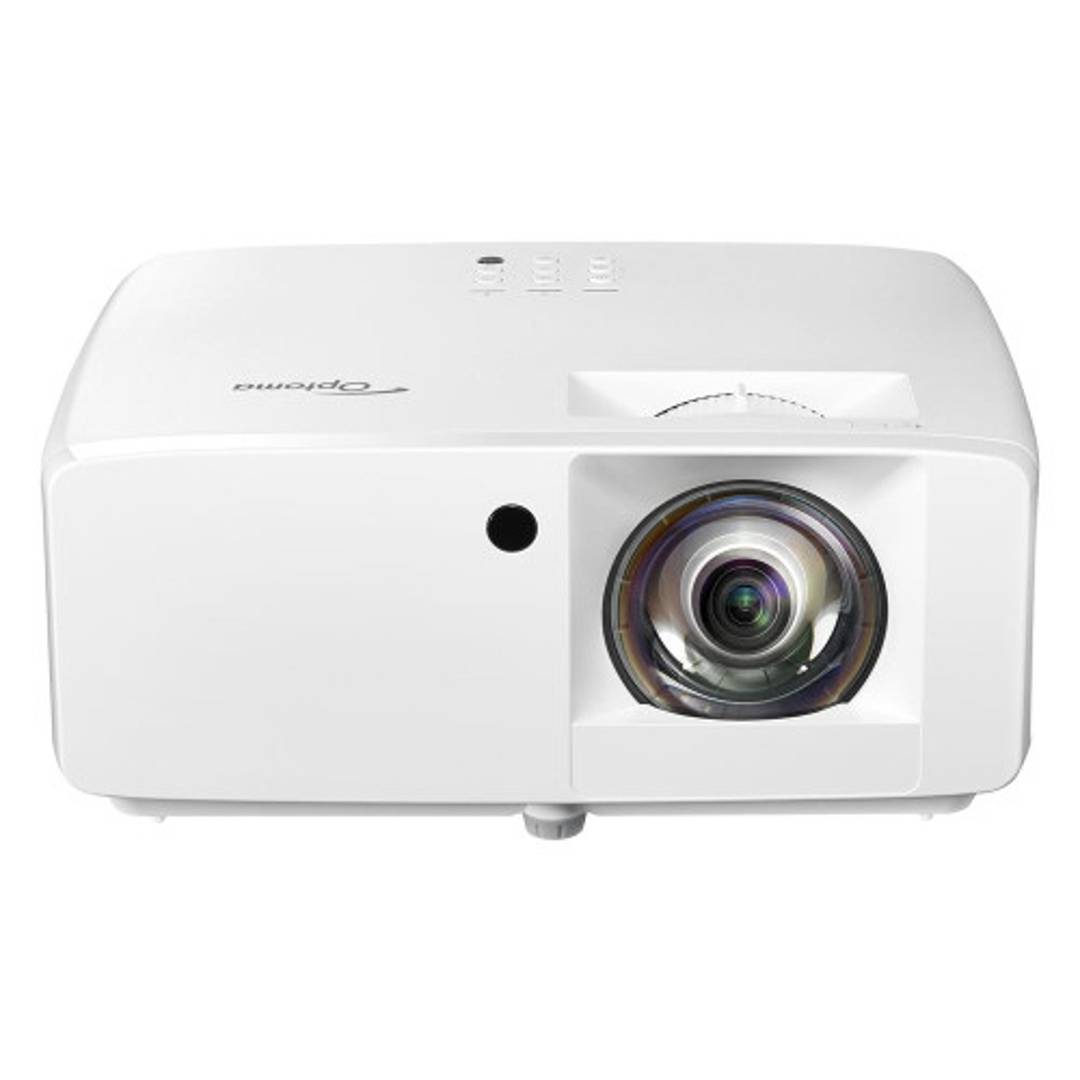 Projector ZH350ST FHD 1920x1080 3D de 3500 lúmens ANSI DLP blanc Optoma E9PD7KK31EZ3