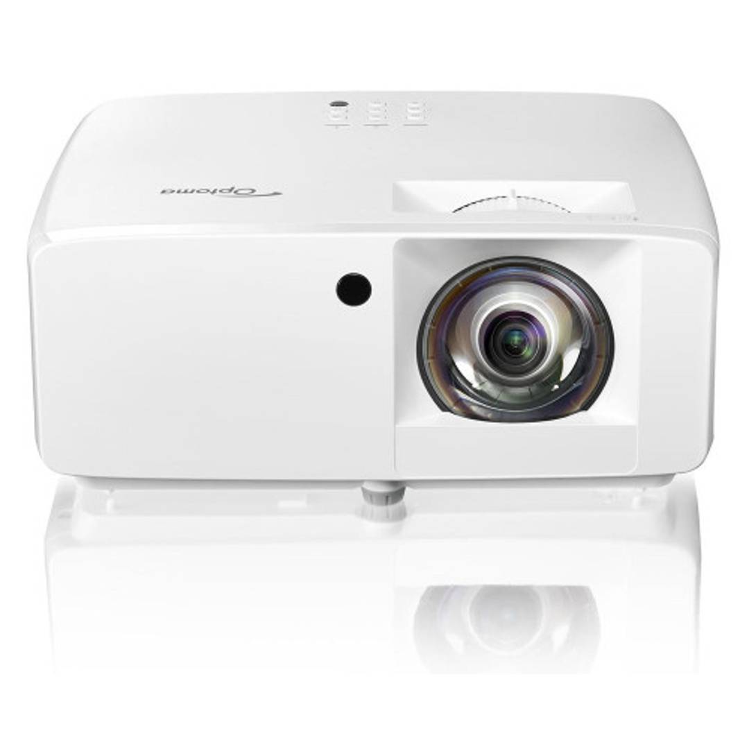 Projector ZH350ST FHD 1920x1080 3D de 3500 lúmens ANSI DLP blanc Optoma E9PD7KK31EZ3