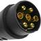 7 pin 7P Stecker Fahrzeugstecker für Anhänger und Wohnwagen
