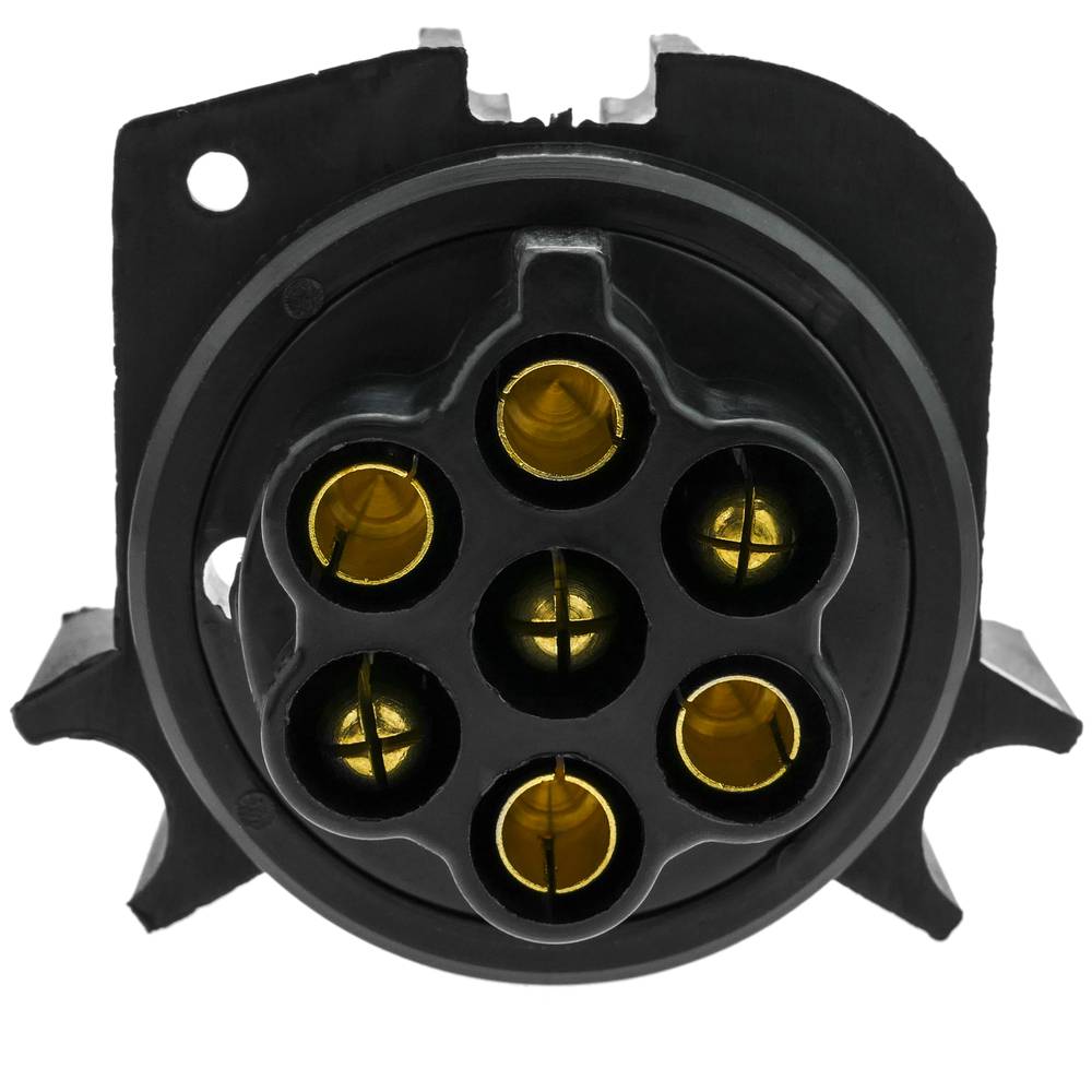 Presa veicoli 7 poli 7P femmina per rimorchi e roulottes