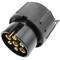 Adapter wtyczki 7-biegunowe pojazdy od 7P do 13-biegunowy 13P do podłączenia przyczep i przyczep kempingowych