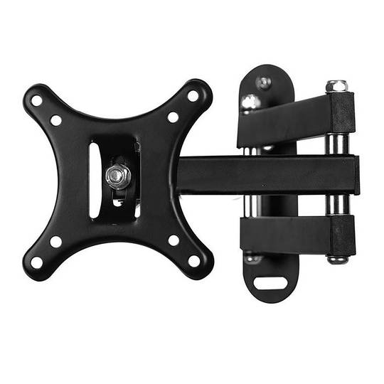 Soporte de pared con brazo doble para monitor de 10" a 27"