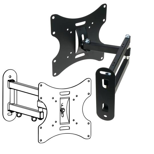 Wandhalterung Dual-Arm-Monitor 10